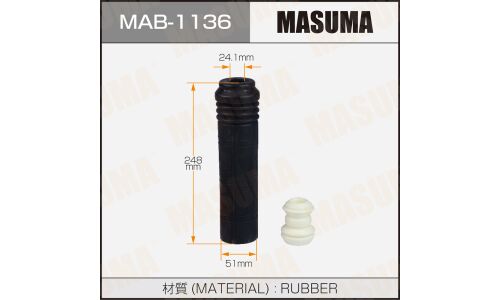 Пыльник амортизатора Masuma, арт. MAB-1136