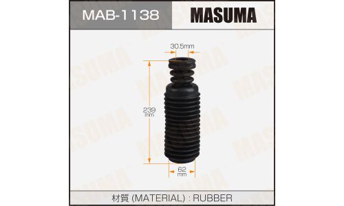 Пыльник-отбойник амортизатора Masuma, арт. MAB-1138