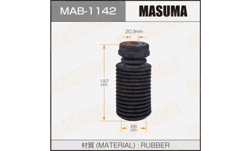 Пыльник амортизатора Masuma, арт. MAB-1142