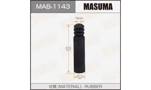 Пыльник амортизатора Masuma, арт. MAB-1143