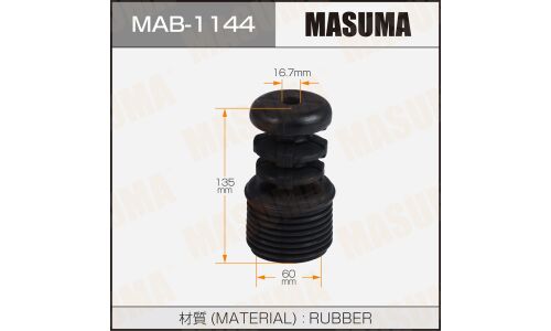 Пыльник-отбойник амортизатора Masuma, арт. MAB-1144