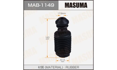 Пыльник-отбойник амортизатора Masuma, арт. MAB-1149