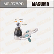 Опора шаровая Masuma, правая, арт. MB-3752R
