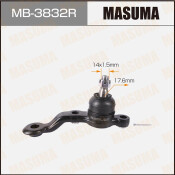 Опора шаровая Masuma, правая, арт. MB-3832R