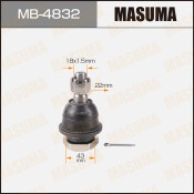 Опора шаровая Masuma, арт. MB-4832