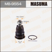 Опора шаровая Masuma, арт. MB-9554