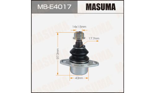 Шаровая опора MASUMA front low BMW X3 06-10