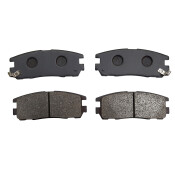 Колодки тормозные дисковые CTR, задние, комплект на ось (4 шт), арт. GK0404