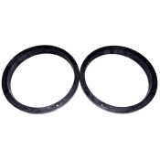 Кольцо переходное (подиум) под динамик, с наклоном, Ø16.5см, пластик, 2 шт