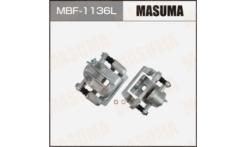 Суппорт тормозной (со скобой) MASUMA, rear KIA SPORTAGE 04-10 LH