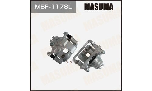 Суппорт тормозной (со скобой) MASUMA, rear NISSAN SAFARI 97-02 LH