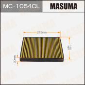 Фильтр салонный Masuma AC-931 угольный, арт. MC-1054CL Фильтр салонный Masuma AC-931 угольный, арт. MC-1054CL