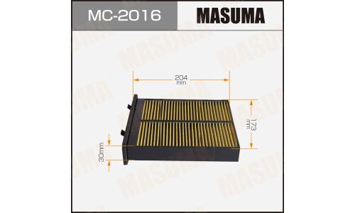 Фильтр салонный Masuma, арт. MC-2016