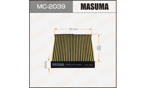 Фильтр салонный Masuma, арт. MC-2039
