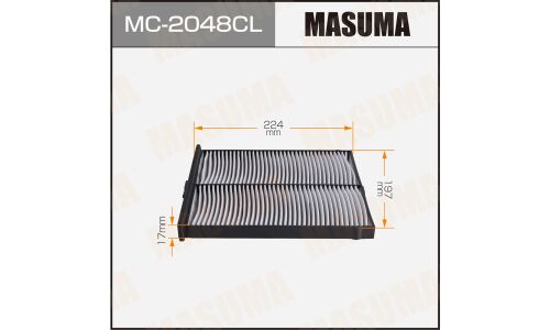 Фильтр салонный Masuma, угольный, арт. MC-2048CL