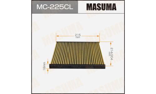 Фильтр салонный Masuma AC-102 угольный, арт. MC-225CL