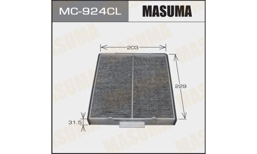 Фильтр салонный Masuma AC-801 угольный, арт. MC-924CL