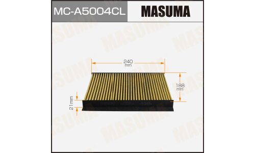 Фильтр салонный Masuma угольный, арт. MC-A5004CL
