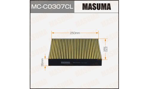 Фильтр салонный Masuma, угольный, арт. MC-C0307CL