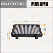 Фильтр салонный Masuma угольный, арт. MC-C3003CL Фильтр салонный Masuma угольный, арт. MC-C3003CL