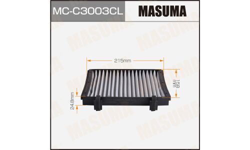 Фильтр салонный Masuma угольный, арт. MC-C3003CL