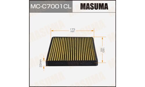 Фильтр салонный Masuma угольный, арт. MC-C7001CL
