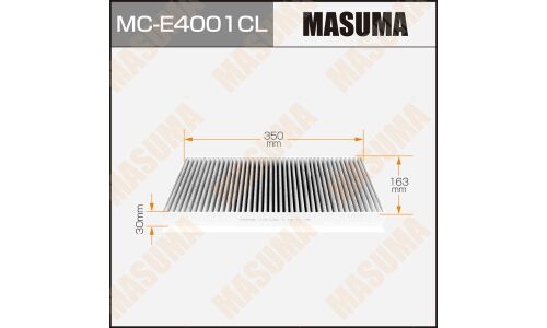 Фильтр салонный Masuma угольный, арт. MC-E4001CL