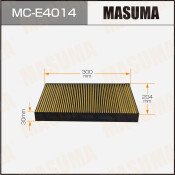 Фильтр салонный Masuma, арт. MC-E4014