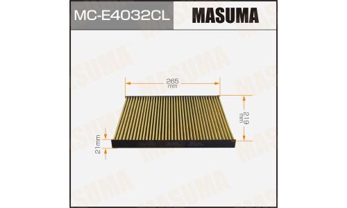 Фильтр салонный Masuma угольный, арт. MC-E4032CL