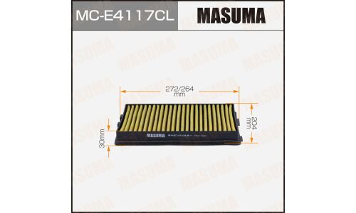 Фильтр салонный Masuma, угольный, арт. MC-E4117CL