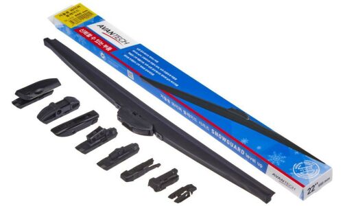 Щётка стеклоочистителя Avantech Snowguard Level UP 550мм (22") каркасная, зимняя, 9 переходников, 1 шт, арт. SL-22