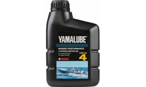 Масло для водной техники Yamalube Marine Performance 4 Stroke Motor Oil 10w40, минеральное, API SJ/CF, 4-тактное, 1л, арт. 90790BS46500