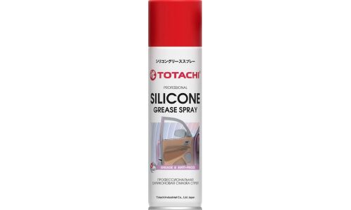 Смазка аэрозольная Totachi Professional Silicone Grease Spray, силиконовая, для резиновых уплотнителей, баллон 335мл, арт. 9K135
