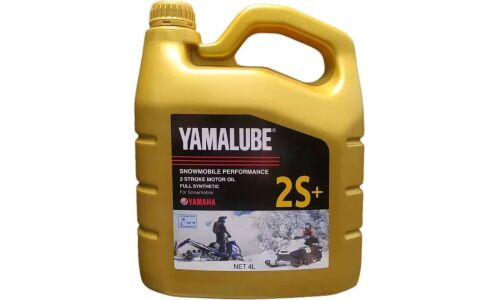 Масло для снегоходов Yamalubе Snowmobile Performance 2 Stroke Motor Oil 2S+, синтетическое, API SJ, 2-тактное, 4л, арт. 90793AS22200