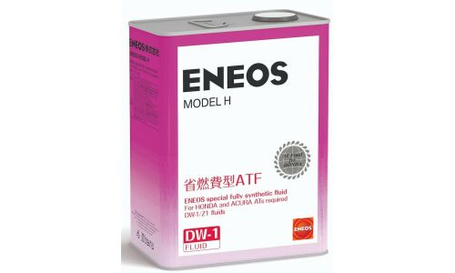 Масло трансмиссионное Eneos Model H, синтетическое, Honda ATF DW-1/Z-1, для АКПП, 4л, арт. oil5078