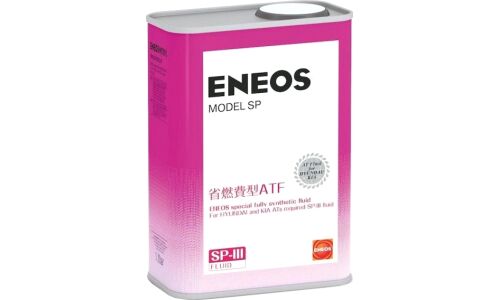 Масло трансмиссионное Eneos Model SP, синтетическое, ATF SP-III, для АКПП, 1л, арт. oil5087