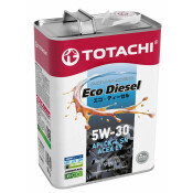 Масло моторное Totachi Eco Diesel Advanced 5w30, полусинтетическое, API CK-4/SN, ACEA E9, универсальное, 6л, арт. E2206