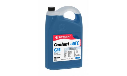 Антифриз Totachi Niro Coolant Blue, G11, синий, -40°C, 5кг, арт. 46305