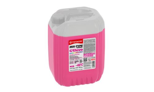 Антифриз Totachi MIX-Type Coolant Pink, Psi-OAT, G12evo, розовый, -40°C, 10кг, арт. 46810