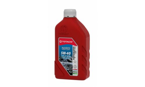 Моторное масло Totachi Niro Heavy Duty Synthetic 5w40, синтетическое, API CI-4/SL, ACEA E7, универсальное, 1л, арт. 1C901