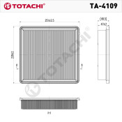 Фильтр воздушный Totachi, арт. TA-4109