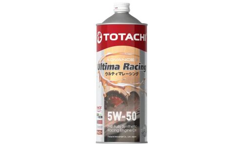 Моторное масло Totachi Advanced Ultima Racing UHP 5w50, синтетческое, API SP, ACEA A3/B4, универсальное, 1л, арт. E4801