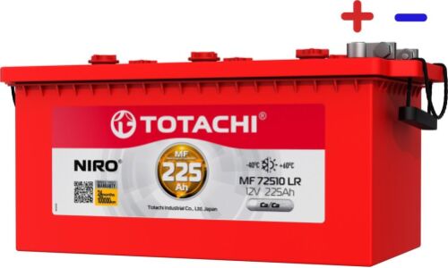 Аккумулятор Totachi Niro MF 72510 LR D6L, 225Ач, CCA 1550А, обслуживаемый, арт. 91925
