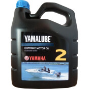 Масло для лодочных моторов Yamalubе 2-Stroke Outboard Motor Oil, минеральное, NMMA TC-W2, 2-тактное, 4л, арт. 90790BS25200