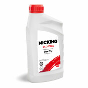 Масло моторное Micking Ecostage MG1 0w20, синтетическое, API SN RC, ILSAC GF-5, для бензинового двигателя, 1л, арт. OIL5001 Масло моторное Micking Ecostage MG1 0w20, синтетическое, API SN RC, ILSAC GF-5, для бензинового двигателя, 1л, арт. OIL5001
