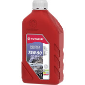 Масло трансмиссионное Totachi Niro Heavy Duty Euro Syn-Gear 75w90, синтетическое, API GL-4/5, для МКПП и гипоидных передач, 1л, арт. 63601
