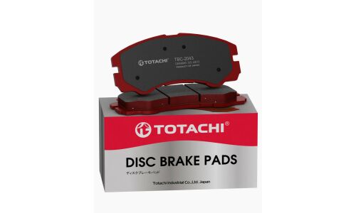 Колодки тормозные дисковые TOTACHI TBC-2043 передние керамические NIBK PN25000 OEM K0Y-33-28Z