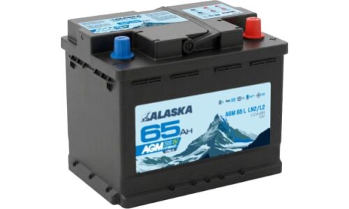 Аккумулятор Alaska AGM LN2/L2(H5) L, 65Ач, CCA 690А, необслуживаемый, арт. A3265