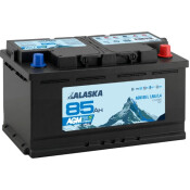 Аккумуляторная батарея ALASKA AGM 85 L LN4/L4 VRLA 85Ah 850A 316*176*190 обр. Аккумуляторная батарея ALASKA AGM 85 L LN4/L4 VRLA 85Ah 850A 316*176*190 обр.