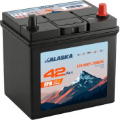 Аккумулятор Alaska EFB M-42/50B20L, 42Ач, CCA 510А, необслуживаемый, арт. A2142 Аккумулятор Alaska EFB M-42/50B20L, 42Ач, CCA 510А, необслуживаемый, арт. A2142